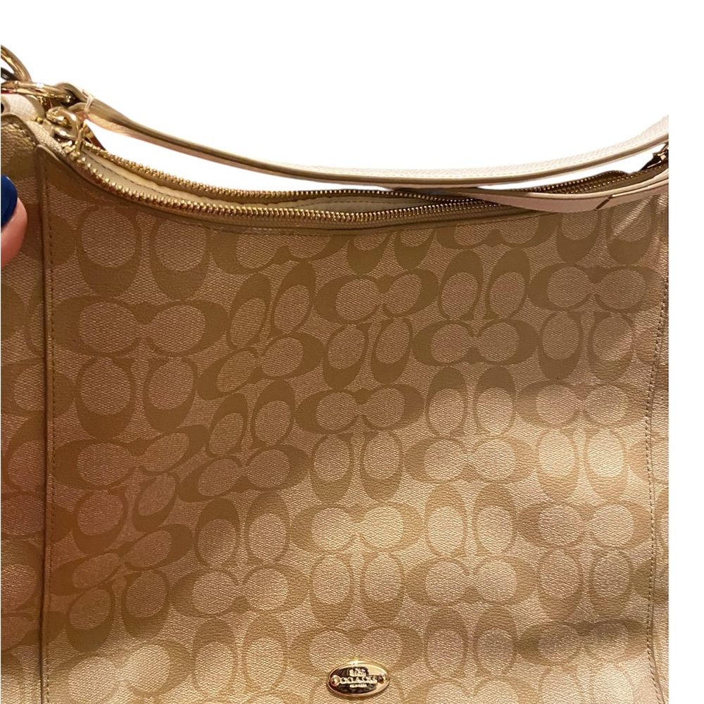 Brown coach bag